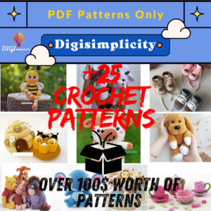 L Mystery BOX +25 Exclusive Crochet Patterns PDF Collection | Instant Download | Over $100 Value | Amigurumi, Scarves, Bags & More